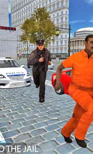Drive Police Car Gangsters Chase : Free Games 4