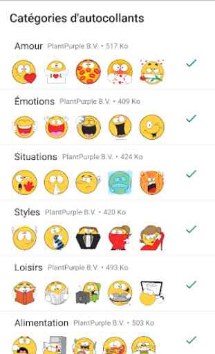 Emojidom autocollants pour WhatsApp (WAStickerApps 1