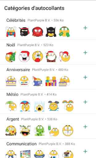 Emojidom autocollants pour WhatsApp (WAStickerApps 2