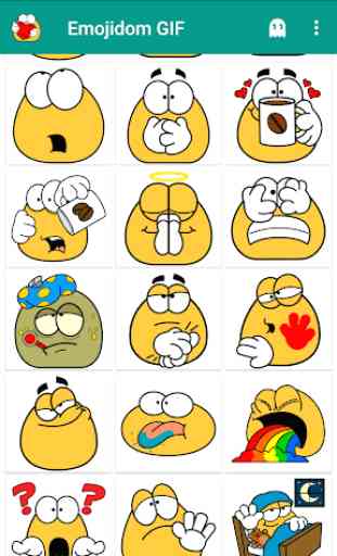 Emojidom émoticônes & emoji animées / GIF 2