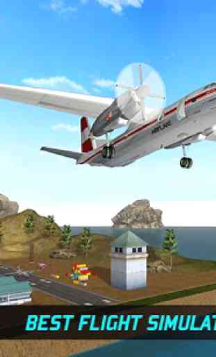 Flying Simulator 2017 - Pilote de vol d'avion 3D 2