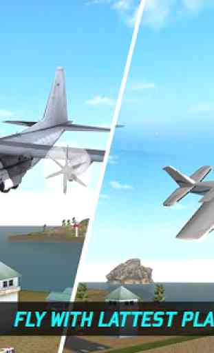 Flying Simulator 2017 - Pilote de vol d'avion 3D 3