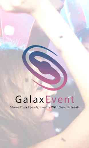 Galax Event - Créer et trouver des événements 1