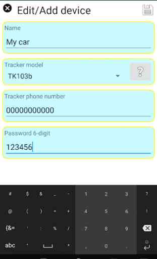 GPS Car Tracker Setting SMS free 3