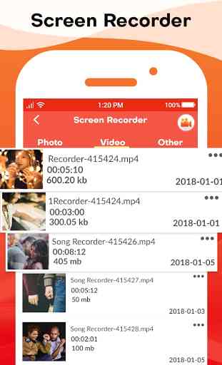 HD Screen Recorder  : Audio Video Recorder 4