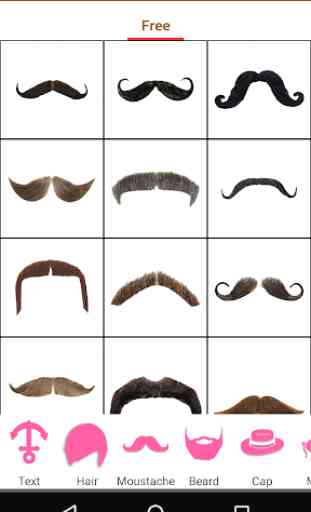 Hommes Cheveux Moustache modes 4