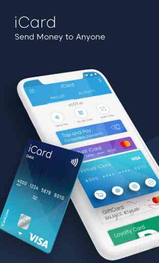 iCard: Еnvoyer de l'argent à n'importe qui 1