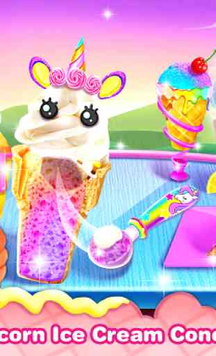 Ice Cream Cone Cupcake-Bakery Food Game 1