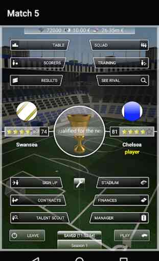 iClub Manager 2: football manager 1