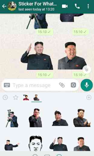 Kim Jong-un Stickers For Whatsapp 3