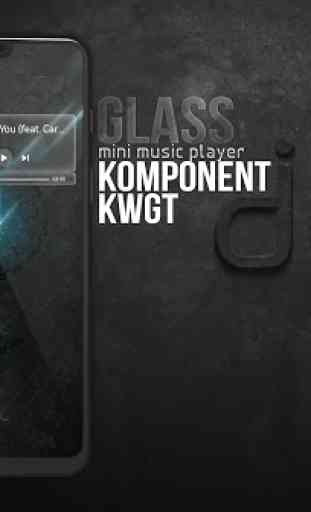 Komponent kwgt GlassMusic 2