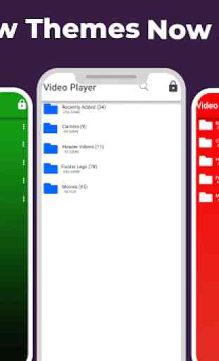 Lecteur vidéo pour Android: Tous les formats vidéo 3