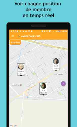 Localiser Famille GPS enfants Tracker Chat 360 1