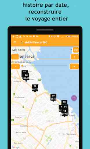 Localiser Famille GPS enfants Tracker Chat 360 2