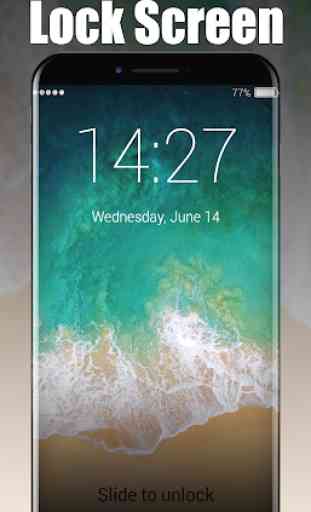 Lock Screen for IOS 11- Phone 8 1