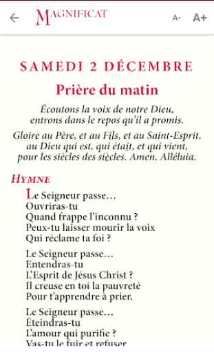 Magnificat en Français 3