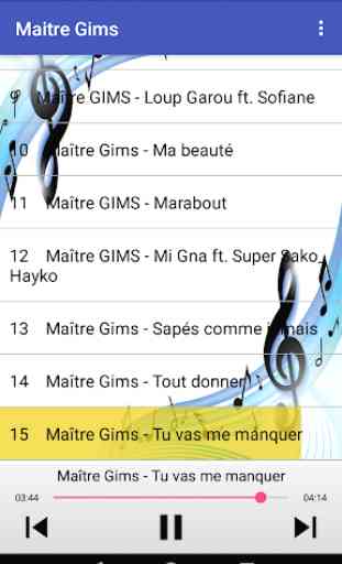 Maitre Gims Music 2019--sans internet 2