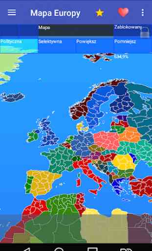 Mapa Europy Free 2