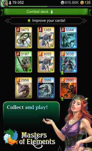Masters of Elements－CCG game + online arena & RPG 3