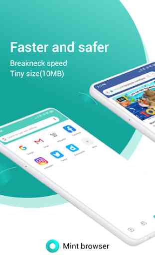 Mint Browser - Video download, Fast, Light, Secure 1