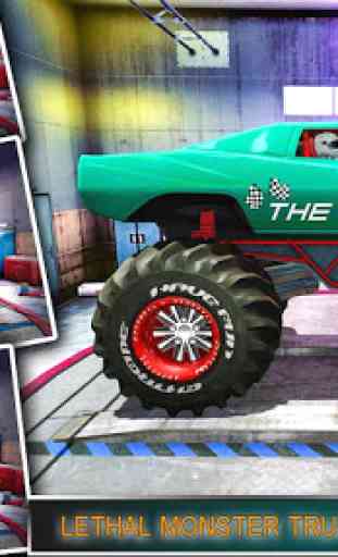 Monster Truck Racing Games: Jeux Transform Robot 3