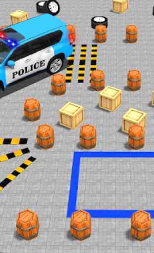 Mountain Uphill Police Jeep Crazy Parking 3D 1