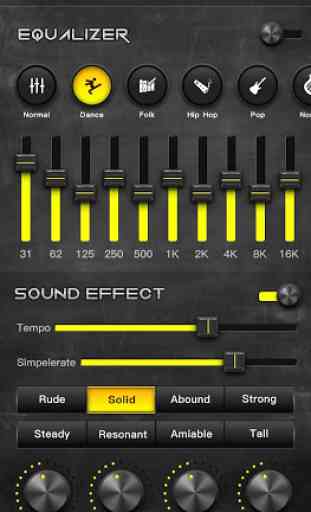 Music Player - Lecteur audio avec effet sonore 2