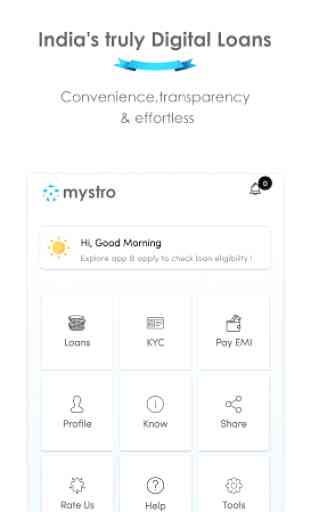 Mystro: Simple, Quick & Instant Personal Loan app 1