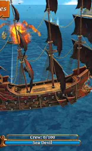 Navires de Bataille - Pirates Battle Warship 1