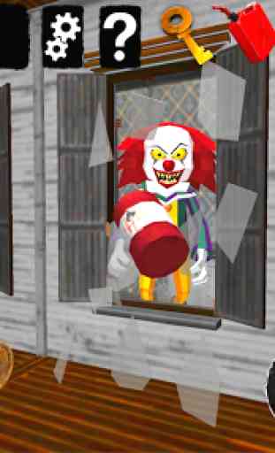 Neighbor Clown. Scary Escape 3D 2