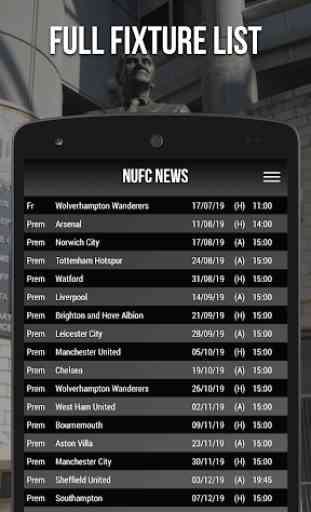 NUFC News - Fan App 3