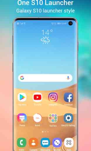 One S10 Launcher - S10 Launcher style UI, feature 1