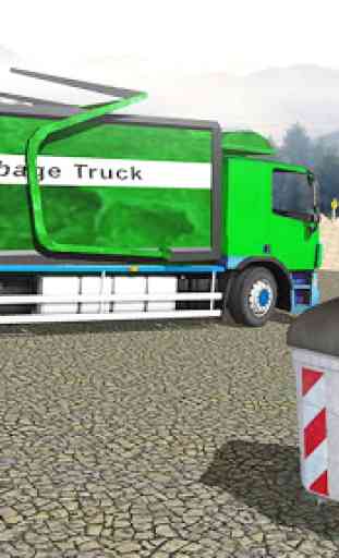 ordures un camion simulateur hors route chauffeur 1