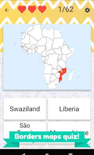 Pays africains Quiz - drapeaux et capitales 4