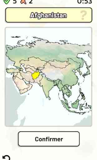 Pays d'Asie - Quiz: Cartes, Capitales, Drapeaux 1