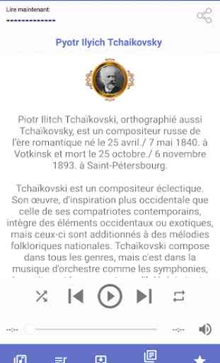 Piotr Ilitch Tchaïkovski Musique 3