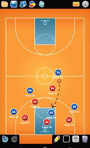Planche Tactique: Basket 1