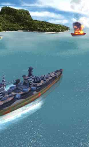 Quinzaine Battleship Attack 3D: Jeu de guerre de 4