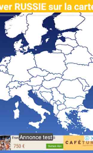 Quiz Carte Europe - Pays et capitales européens 1