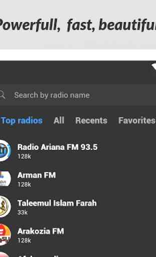 Radio FM Afghanistan:Radio Afghanistan Gratuite 1