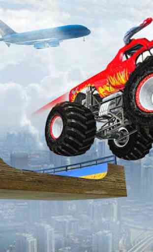 Ramp Monster Truck Stunts:New Racing Games 1