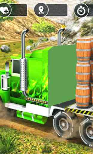Real Truck Driver Cargo Legends Wood Transporter 1