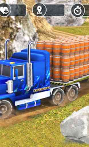 Real Truck Driver Cargo Legends Wood Transporter 2