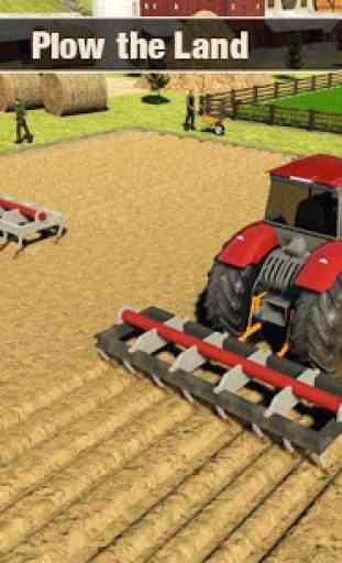 Réel Tracteur Agriculture Simulateur Fermier Sim 1