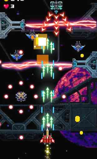 Retro Space War: Jeux de tir Galaxy Space Attack 3