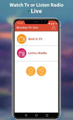 Russian Live Tv Channels and FM Radio 1