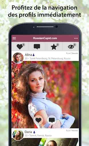 RussianCupid - App de Rencontres Russes 2
