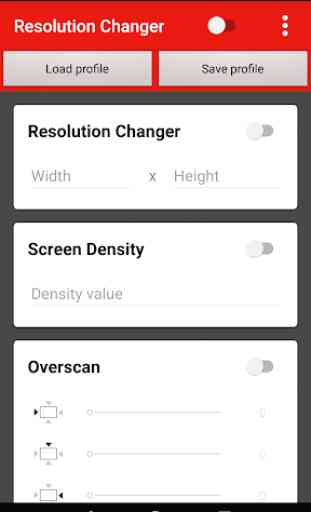 Screen Resolution Changer: Display Size & Density 1