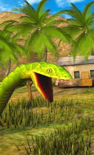 Simulateur d'attaque d serpents Anaconda en colère 4