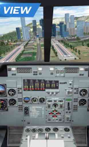 Simulateur de pilote d'avion 1